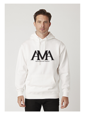 AMA Premium Hooded Sweatshirt with Letter LOGO